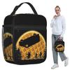 Stranger Moon Insulated Lunch Bag for Kids School Cooler Thermal Food Box Tote Leakproof Lunch Boxes Container