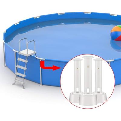 10 st Ersättningsplastpoolskarvstift för Intex Runda Metallramspooler med Gummipackningar Låsuppsättning Pooltillbehör
