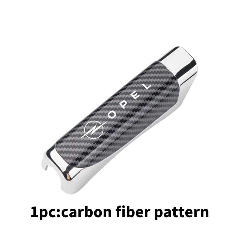 For Opel Car Hand Brake Cover Protection Case Carbon Fiber Interior Accessories Insignia Corsa Zafira Meriva Mokka Astra H K C D