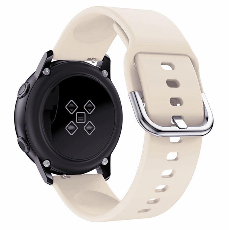 

Совместимый силиконовый ремешок для часов Huawei GT2/GT3 и Samsung, 20/22 мм, быстросъемный, ремешок для часов Watch5 20mm width