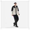 Li Ning Comfortable Casual Minimalist Fleece Sports Jacket Men Jackets Black Rock-White-Gray AWBU039-5