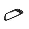 For Jeep Grand Cherokee 2017 2018 2019 2020 2021 Car Front Fog Light Cover Grill Bright Black Fog Lamp Frame Bezel Trim