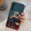 BNHA H-Hawks M-MHA Phone Case For Samsung S25,S24,S21,S22,S23,S30,Ultra,S20,Plus,Fe,Lite,Soft Black Cover
