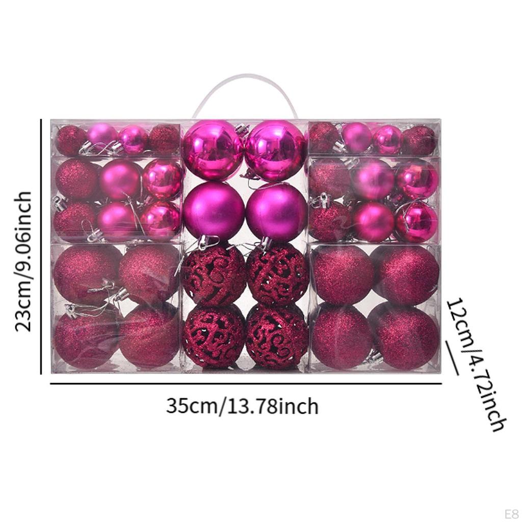 -Ornaments, Set of Pendants, Drops, Christmas Tree, Hanging Decoration, Decoration for