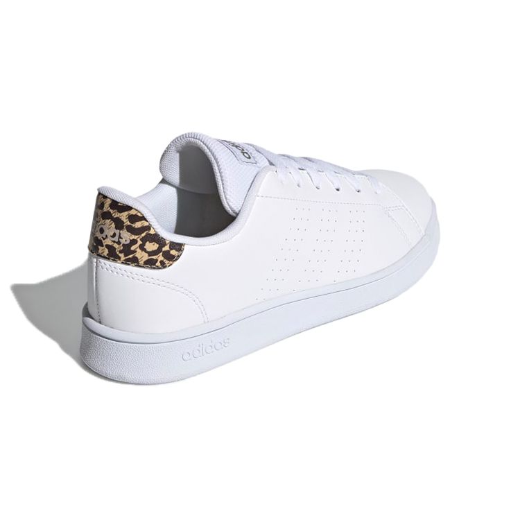 Adidas Neo Advantage Non-Slip Durable Breathable Low-Top Kids Skate Shoes Kids Skate Shoes White Beige FY8875