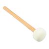 Drum Mallet Antislip Bass Drum Percussion Stick Hammer Wooden Musical Drumstick with Soft Felt