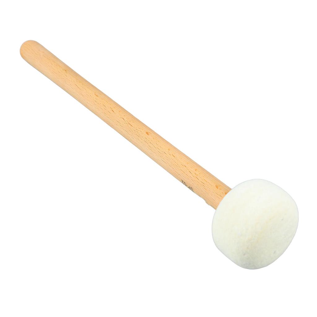 Drum Mallet Antislip Bass Drum Percussion Stick Hammer Wooden Musical Drumstick with Soft Felt