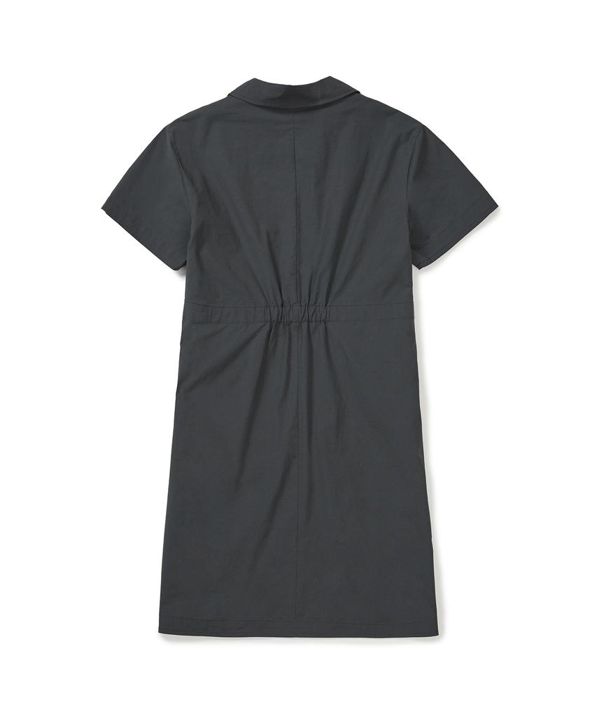 SNOWPEAK APPAREL Work Collared Dress (S25Swfop13) Charcoal