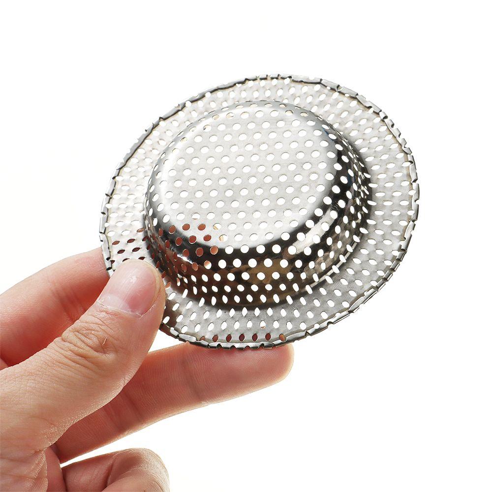 Bathroom Stopper Shower Anti Clog Hair Clean Up Mesh Trap Waste Catcher Sink Strainer Drain Filter