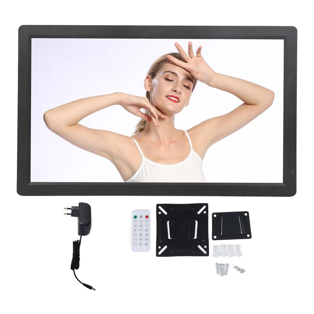 Digital Picture Frame 27inch IPS Screen 1920x1080P HD Motion Sensor Adjustable Brightness