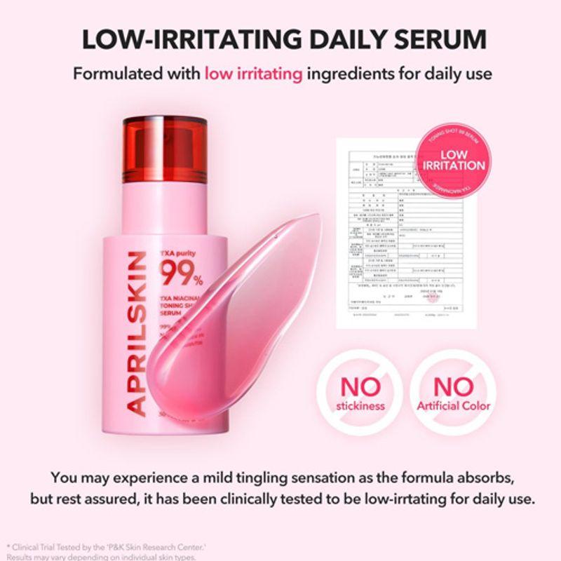 Aprilskin TXA Niacinamide Toning Shot 99 Serum 30ml