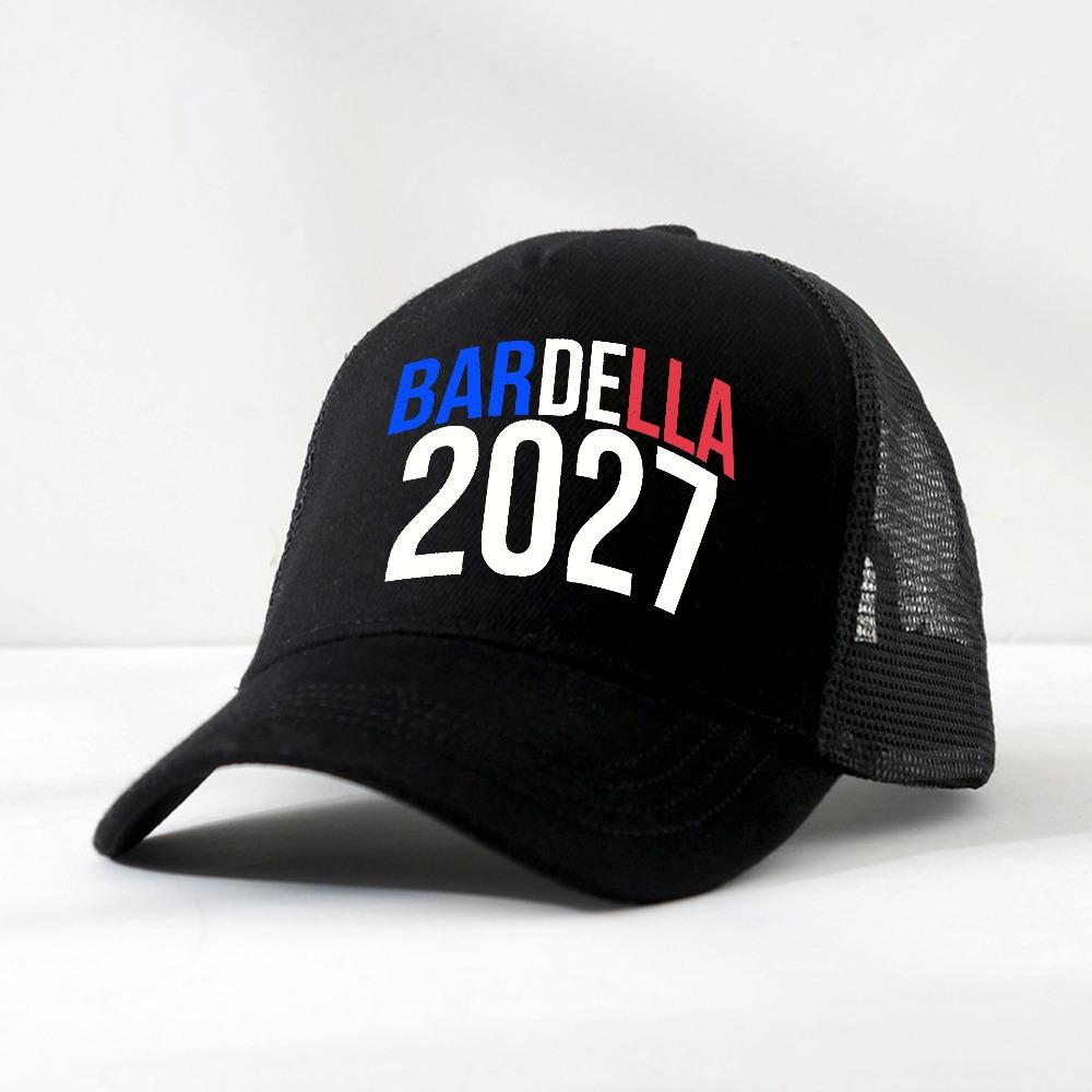 2027 Bardella Collection Baseball Cap President Election France Women Men Hip Hop Hats Summer Mesh Breathable Trucker Hat