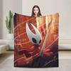 Hollow Knight The Knight Blanket Warm Soft Plush Throw for Couch Bed Flannel Bedspread Comfortable Gift for Girls Boys