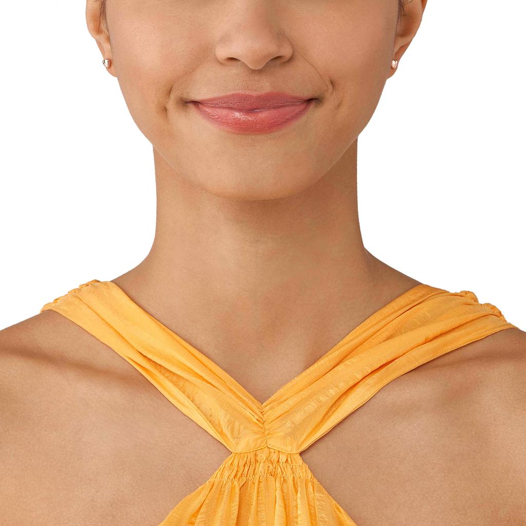 TRUE LOVE Rose Gold Plated Clear Diamond Stud Earrings Lab-Grown