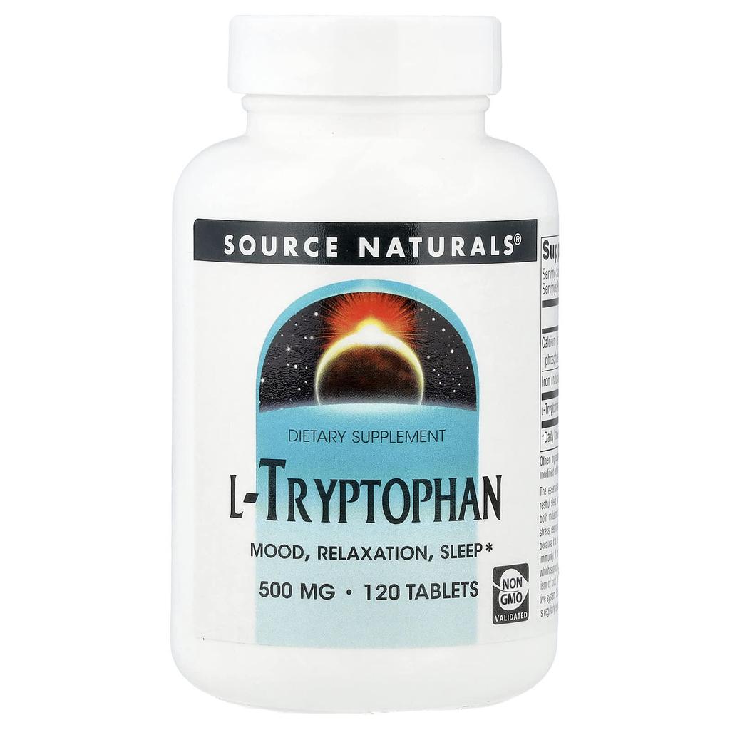 L-Tryptophan, 500Mg, 120 Tablets