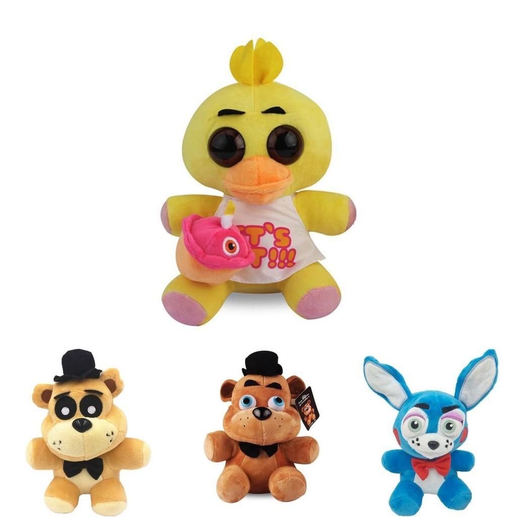 Cute Five Nights At Freddy's Fnaf Toy Plush Soft Gift 18/25cm Yellow Brown Purple Blue Red White