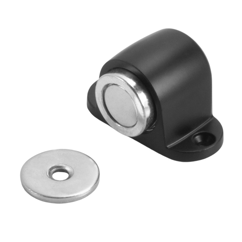 Magnetic Door Stopper Invisible Floor Suction Zinc Alloy for Glass Doors 10 To 12 Millimeter Thick Strong Hold Pack of 2 Pieces