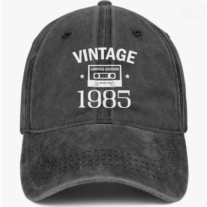 Washed old baseball cap cap