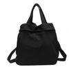 2026 Korean Style Large Canvas Handbag Tote - Casual Single Shoulder Bag for Students