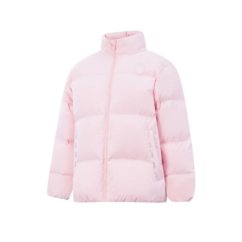 LI-NING Girls  Tennis Series 95% Duck Down Loose Fit Jacket 160