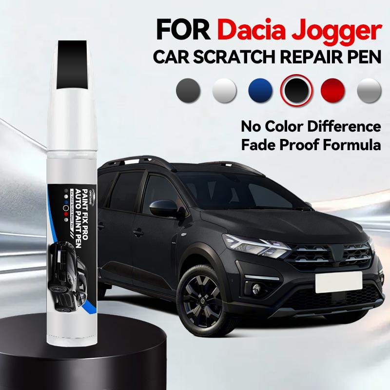 

For Dacia Jogger Car Paint Repair Pen Paint Scratch Repair Accessories Black Pear Blue Cedar Green Dusty Khaki Glacier White