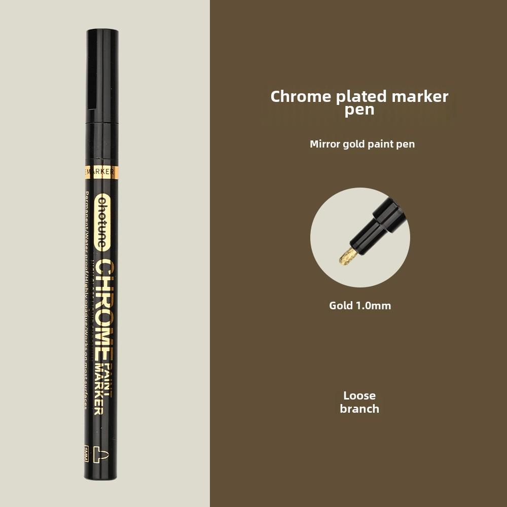 

Хромована світловідбиваюча ручка для моделей Gundam і розпису на склі