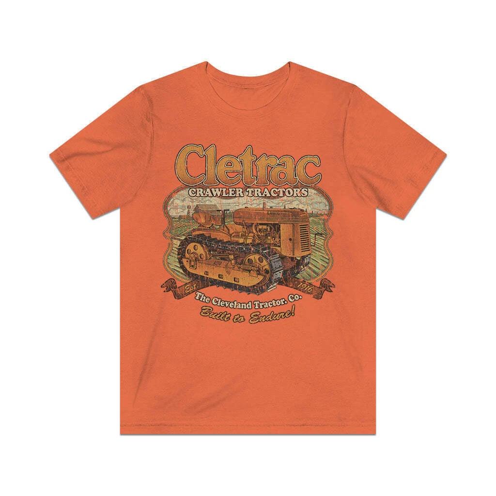 

Cletrac Crawler Tractors 1916 Vintage Men s T shirt 4XL