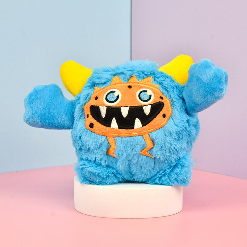 Direct uit Fabriek Lelijk Schattig Grappig Huisdier Hond Speelgoed Piepend Stuiterende Bal Stressverlichting Interactief Kauwspeelgoed Halloween Cadeau Voor Puppy Hond (as the picture,L)