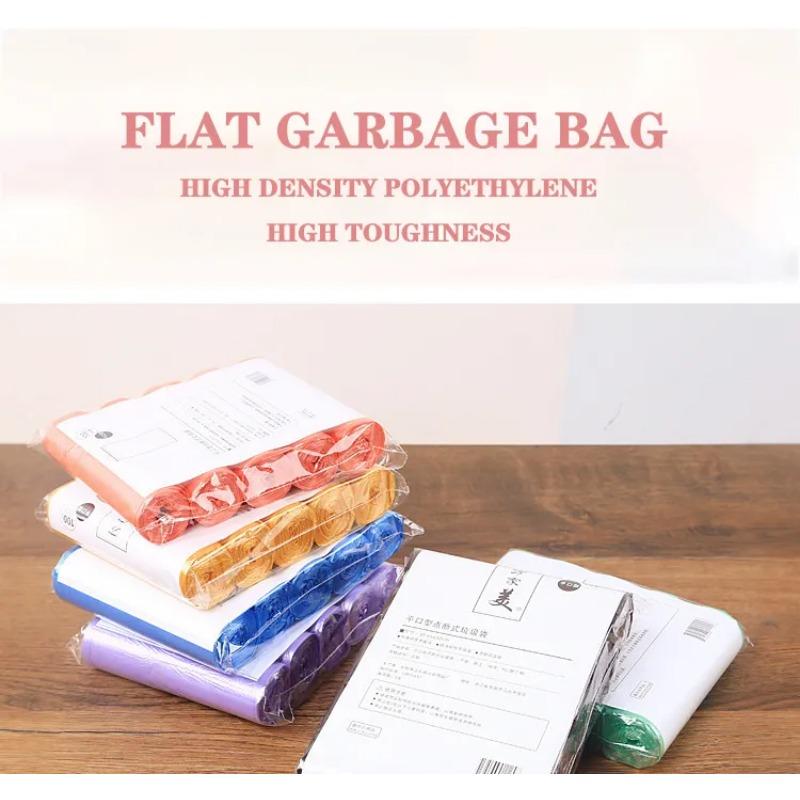 5 Rolls 1 Pack 100Pcs Household High Quality Disposable Trash Pouch Kitchen Storage Garbage Bags Cleaning Waste Bag Plastic Bag