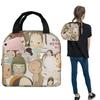 Yoshimoto Nara Insulated Lunch Bag for Women Children Portable Food Boxes Thermal Lunch Box Tote