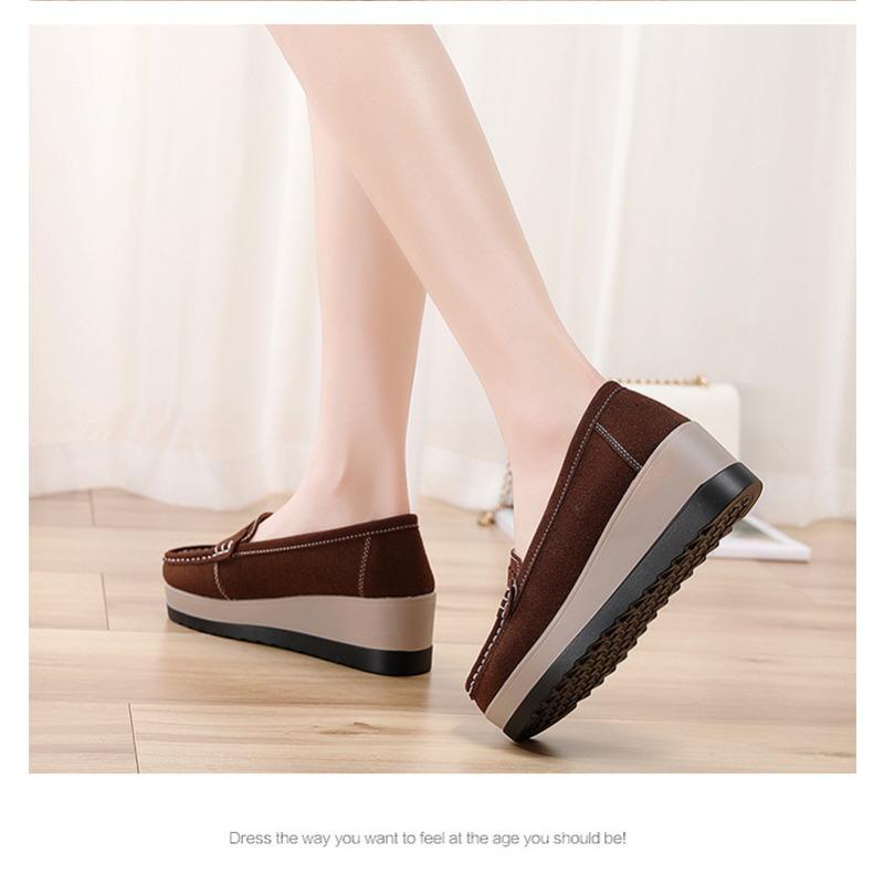 Plus-size New Thick-soled Casual Shoes, Sponge Shoes for Women
