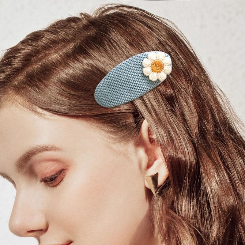 Women Hair Pin Barrette Hair Clip 2000s Trend Side Clip Fashionable Elegant Sweet Artistic Photo Props