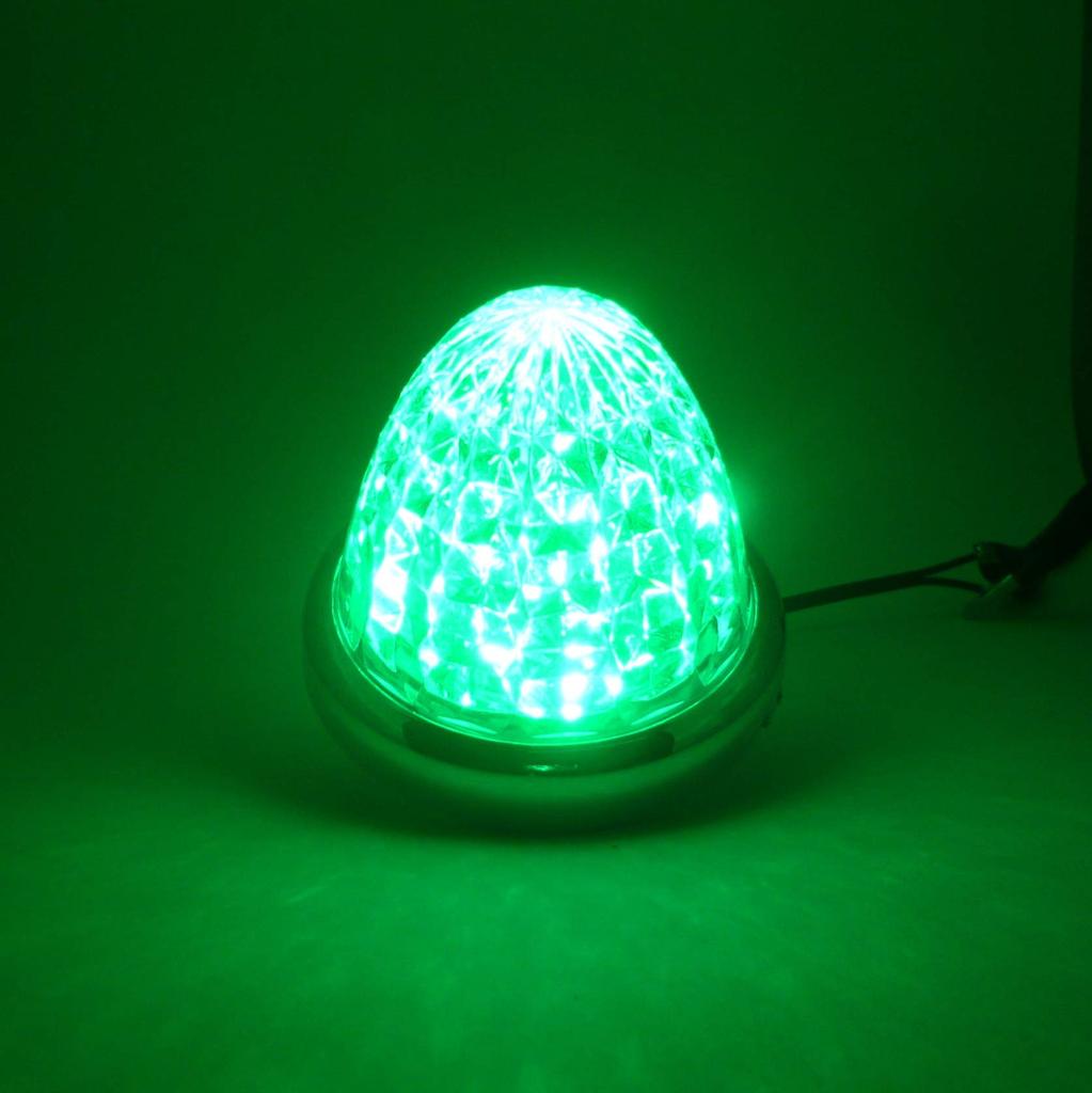 Customize 24V Truck LED Marker Lamp Side Marker 8 Sides Crystal Cut 16 LED
