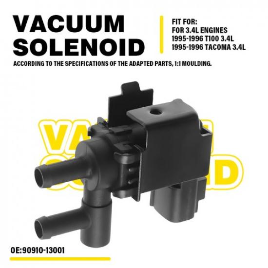 Black Vapor Canister Purge Solenoid Valve For Toyota T100 Tacoma 3.4L Engines EA
