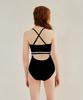 Kkommeutin Waist-Point Swimsuit Black