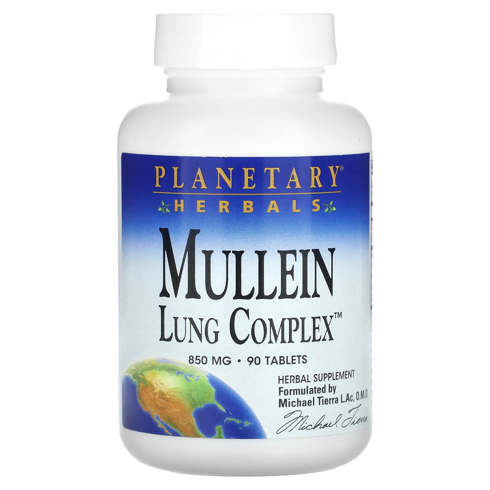 

Mullein, Lung Complex, 850Mg, 90 Tablets (425Mg per Tablet)