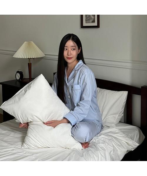 [Beanpole] Baumwoll-Streifen-Pyjama-SET [Versand aus Korea] 100% Original