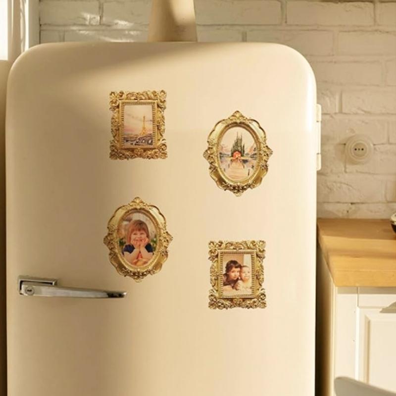 Picture Frame Refrigerator Magnets Fridge Magnets Garage Door Magnets Sticker Magnets Decorations for Office Kitchen