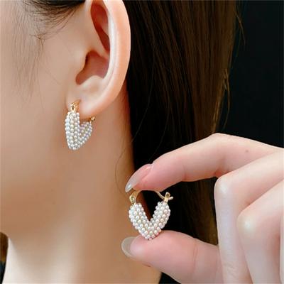Fashion Pearl  Earrings for Women Girl Gift Jewelry Wholesale
