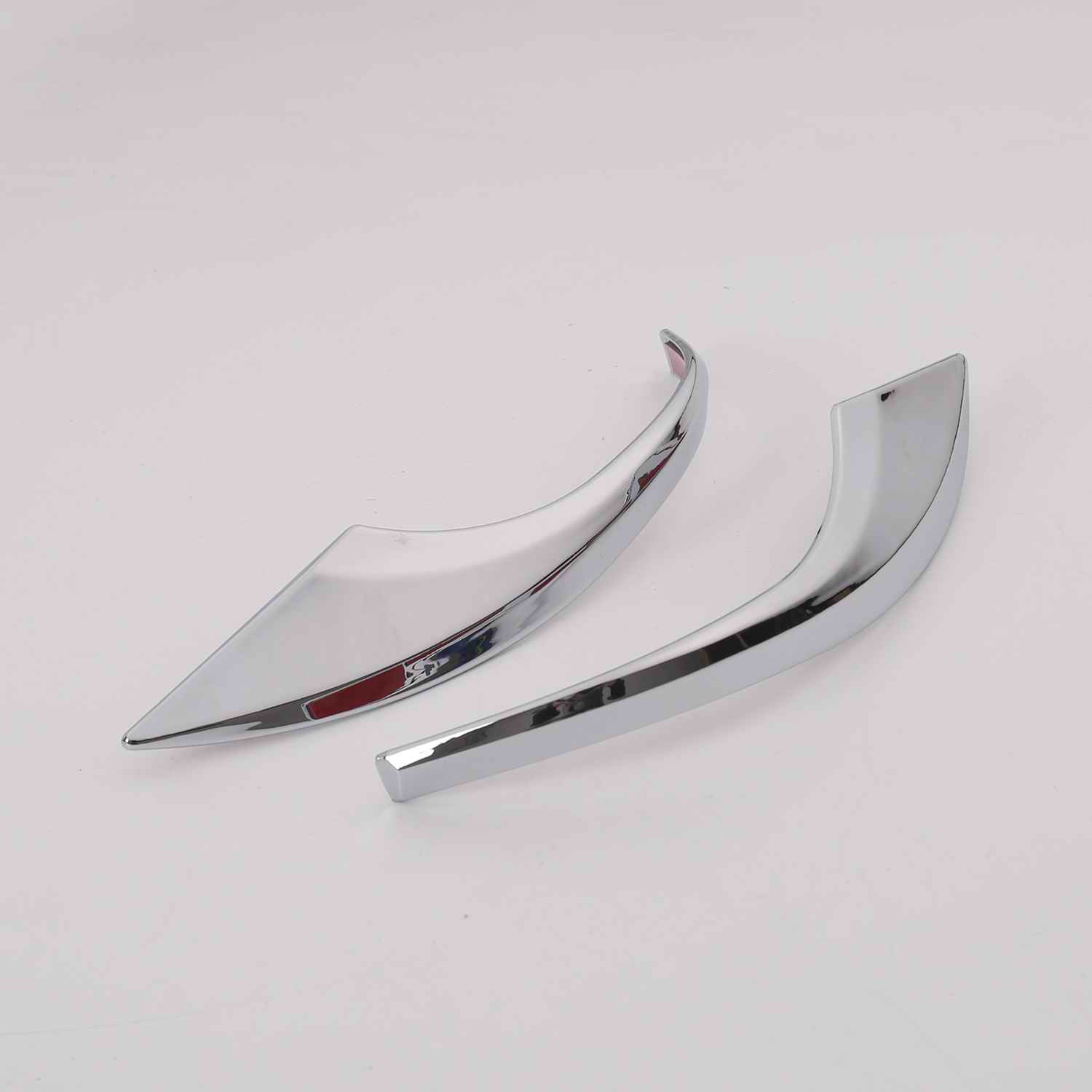 

For Toyota Venza Auris 2013 2014 2015 2016 2017 ABS Chrome Side Door Rearview Mirror Strip Trim Sticker Car Styling Accessories срібний