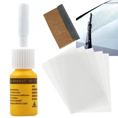 Mendoule Car Glass Repairer, Car Glass Repair Kit, Car Glass Nano Repair Filler Liquid,