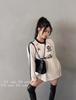 Badblood Retro Korean-American Embroidered Mesh Long Sleeve Jersey