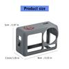 Silicone Camera Protective Cover Lens Guard Scratch-proof Case Sleeve for Action 5 Professional Camera with Lanyard