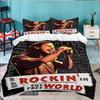 3PCS Pearl-Jam Bedding Set,Including 1pc Duvet Cover And 2pcs Pillowcases Perfect for Bedroom, Dormitory, Large size Fan Christmas gift
