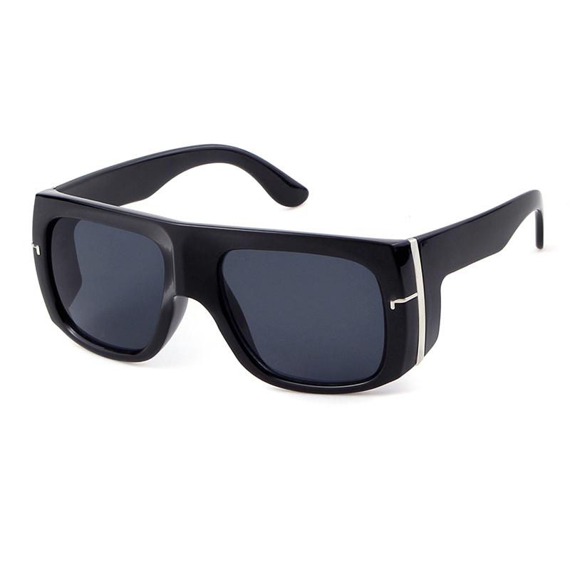 

STORY Fashion Square Sunglasses Ladies Luxury Brand Vintage Leopard Oversized Clear Sun Glasses Shades for Women S1918G