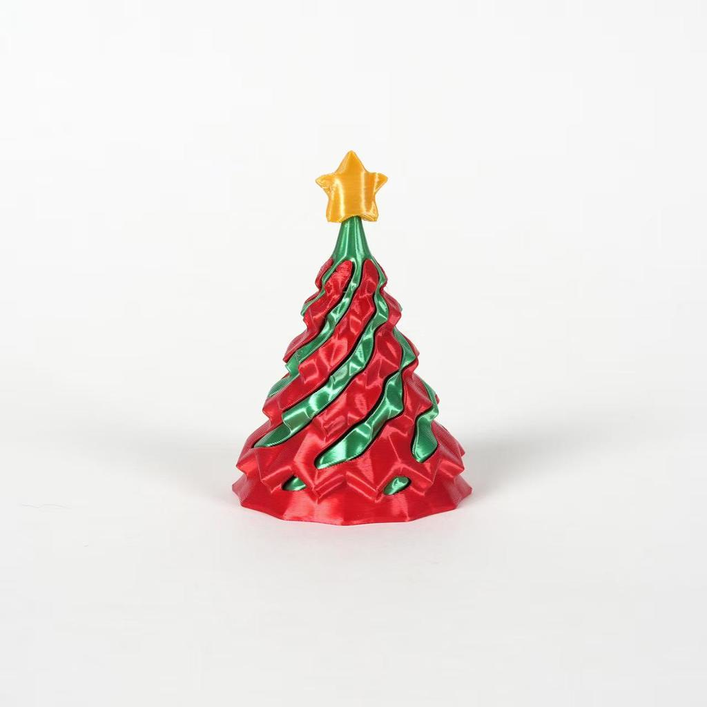 3D Christmas Tree Spiral Pop Toy - Creative Holiday Gift & Ornament