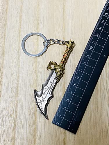 10cm Final Form Blades of Chaos God of War Ragnarok Sword Mini Weapon Accessory Keychain Decor Paper Knife God of War PS4 PS5