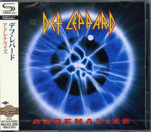 CD DEF LEPPARD  Adrenalize SHMCD UICY25116  2011 Japan Obi Rock