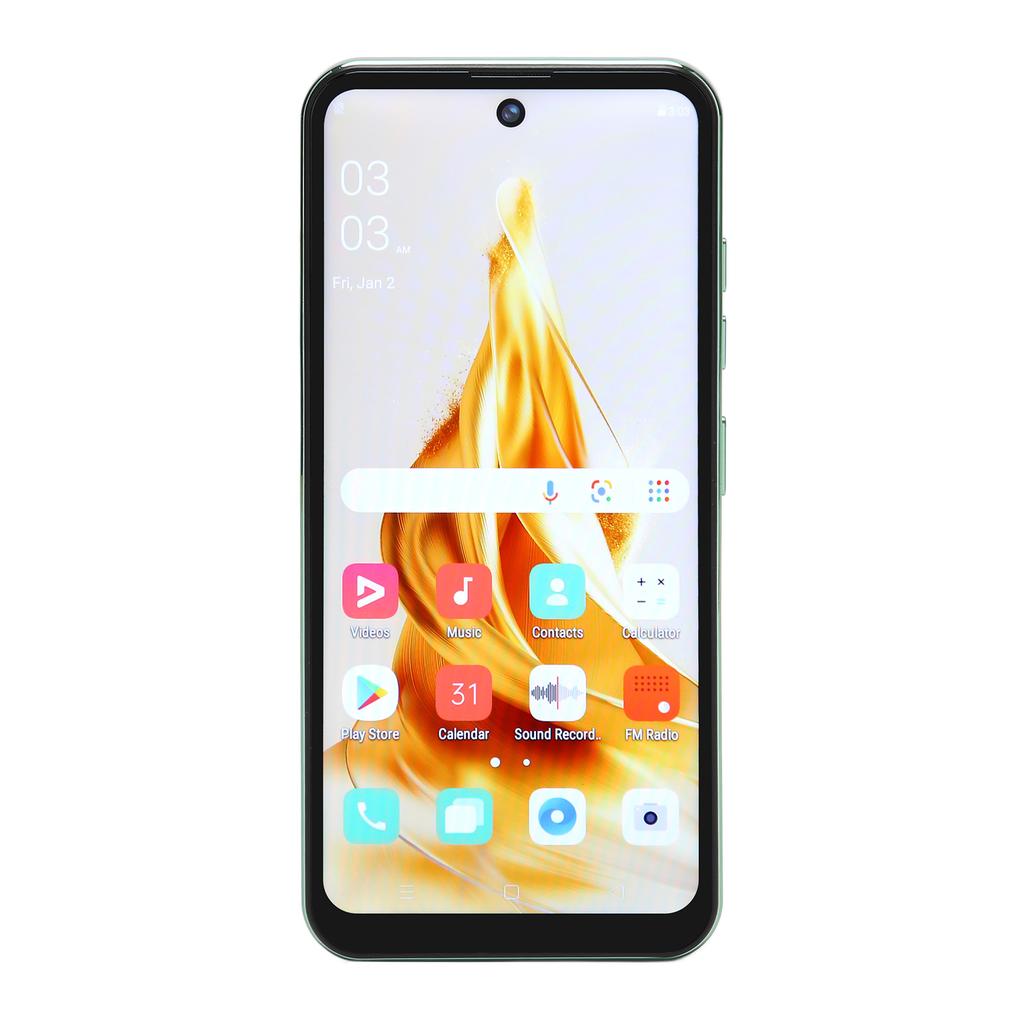 Unlocked Cell Phone 6.6 Inch HD 4G 6GB RAM 128GB ROM 8MP Front and 24MP Rear Camera Face