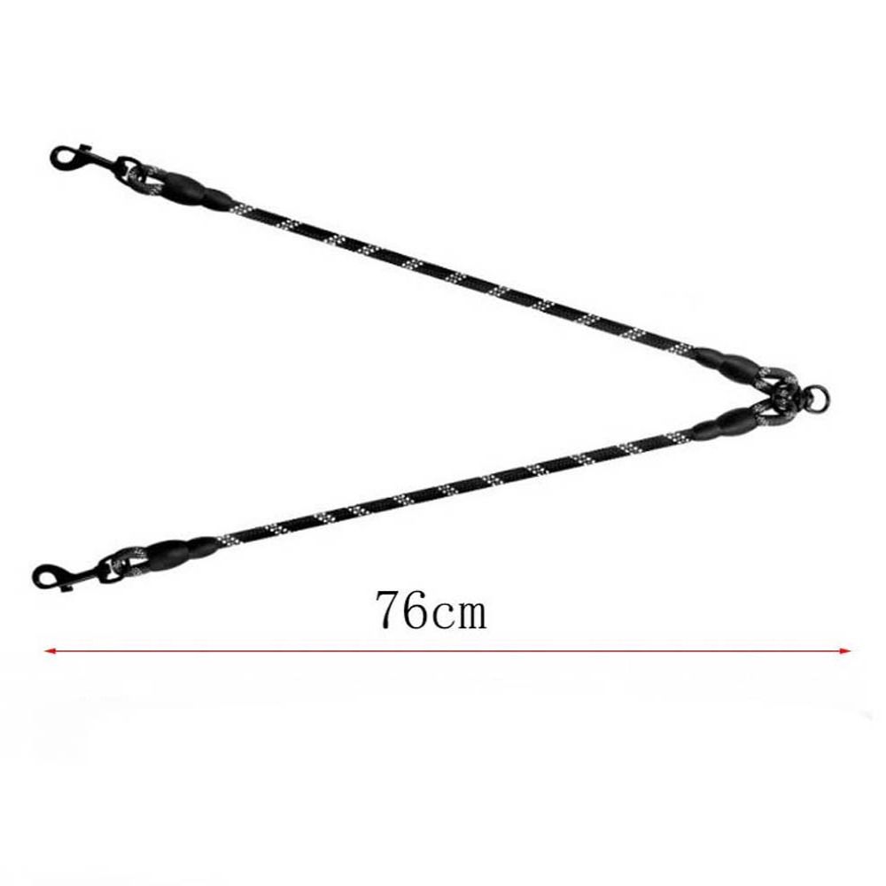 For Two Dogs Pet Traction Rope Puppy Pet Supplies Dogs Lead Stuff Double Dog Leash Pet Leash Lead